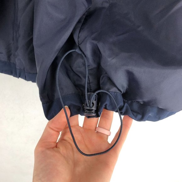 *SOLD* Eddie Bauer Men's Large Weather Edge Waterproof Blue Long Sleeve Jacket - Picture 9 of 13